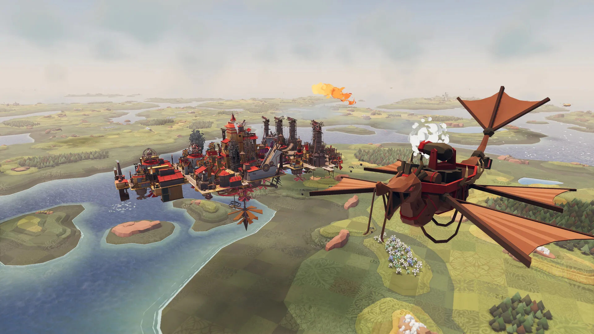 Airborne Empire: A breathtaking city defying gravity and storms